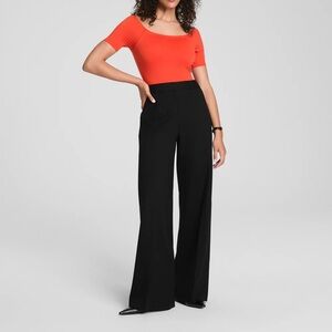 Spanx Wide Leg Black Women's Pants